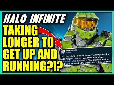 Halo Infinite Engine Taking Longer to Get Up To Speed?!? New Halo Show EP Leaves Fans Concerned