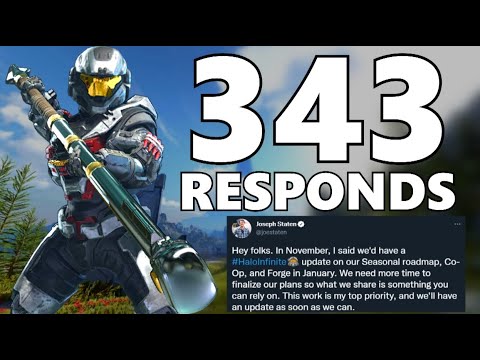 HALO INFINITE NEWS – 343's Joe Staten Comments, Xbox Population, HUGE DLC Mode in Development!