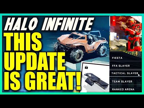 Halo Infinite Playlist and Performance Based XP Update! 343 Tries to Sell Us Brown for $10?!?