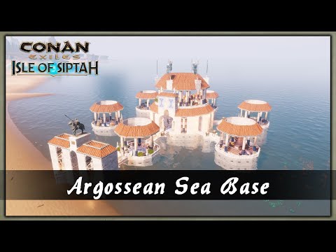 HOW TO BUILD A ARGOSSEAN SEA BASE [SPEED BUILD] – CONAN EXILES