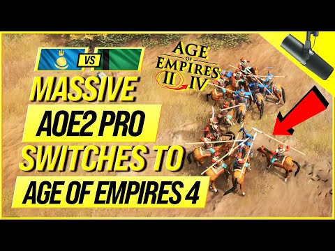 Huge AoE2 PRO Switches to Age of Empires 4