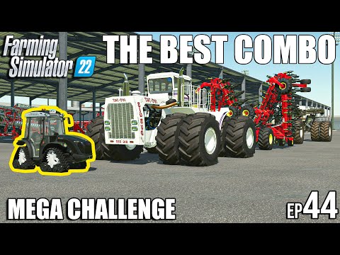 I Bought THE BEST COMBO ON THE MARKET + NEW DLC | MEGA Challenge | Farming Simulator 22