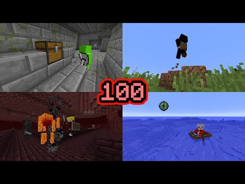 I Watched 100 Minecraft Speedruns, Here's What I Learned