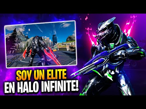 IMPOSIBLE!! JUGANDO CON UN ELITE EN HALO INFINITE!! SOY JEGA RDOMNAI
