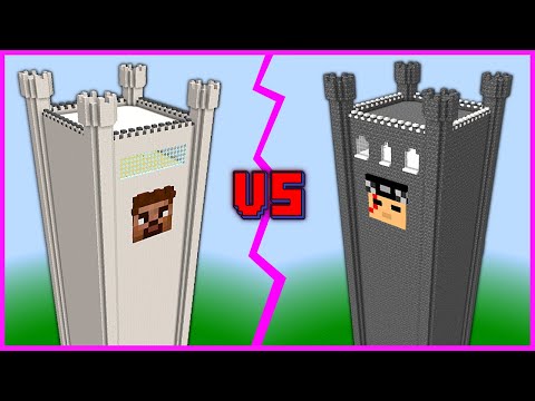 İYİ KULE VS KÖTÜ KULE! 😱 – Minecraft