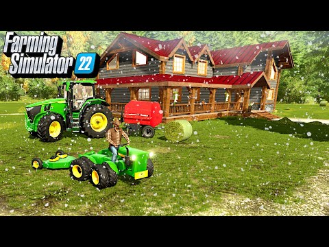 Last Minute Hayin' | Elk Mountain Wyoming | Farming Simulator 22