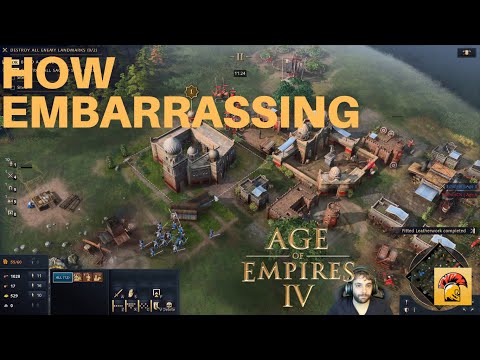 Losing to a Men-At-Arms rush. Age of Empires 4.