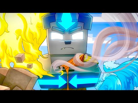 Me Paso Minecraft Pero Domino los 4 ELEMENTOS!!