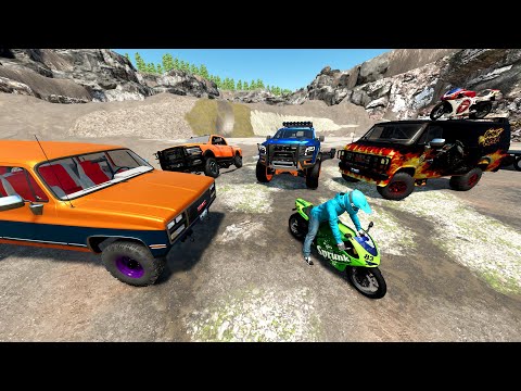 Millionaire bike jumps HUGE river | Farming Simulator 22