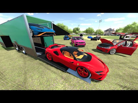Millionaires luxury car show | Farming Simulator 22