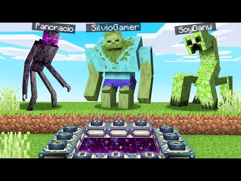 Minecraft: 3  MUTANTES se PASAN MINECRAFT 😨💪🏻 SILVIOGAMER MINECRAFT PERO