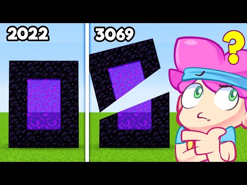 Minecraft AHORA vs Minecraft REALISTA en el FUTURO (3069) 😱 INVICTOR