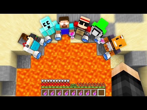 Minecraft, But if I DIE my Friends Lose…