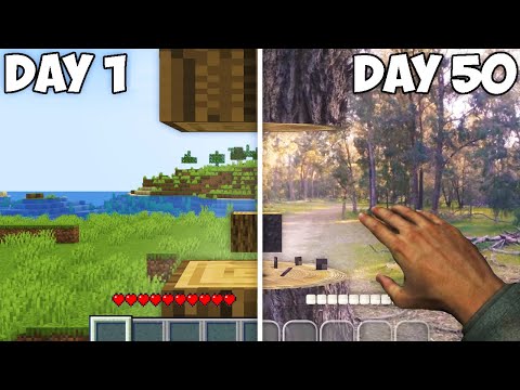 Minecraft, But It Gets More Realistic…