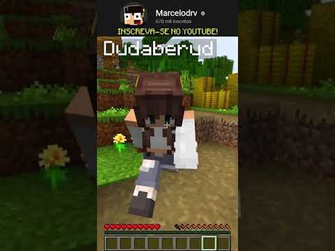 MINECRAFT, MAS NÃO PODE TOCAR NA COR LARANJA! #Shorts #Minecraft