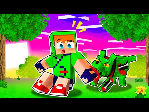 Minecraft, mas OS MONSTROS FICARAM MAIS FORTES!!