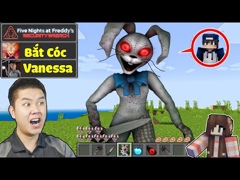 Minecraft, Nhưng bqThanh là VANNY Trong Five Nights at Freddy's: Security Breach Troll Ốc…
