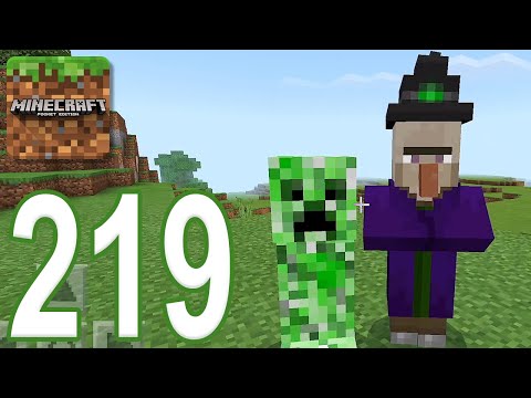 Minecraft: PE – Gameplay Walkthrough Part 219 – The Snow Witch (iOS, Android)