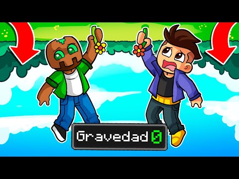 MINECRAFT pero LA GRAVEDAD HA CAMBIADO! 😱💥