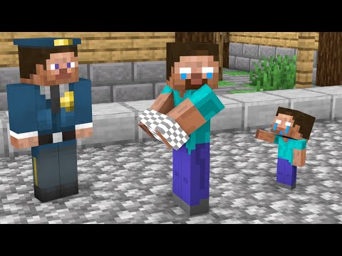 Monster School : Baby Herobrine's Family Reunion – Minecraft Animation