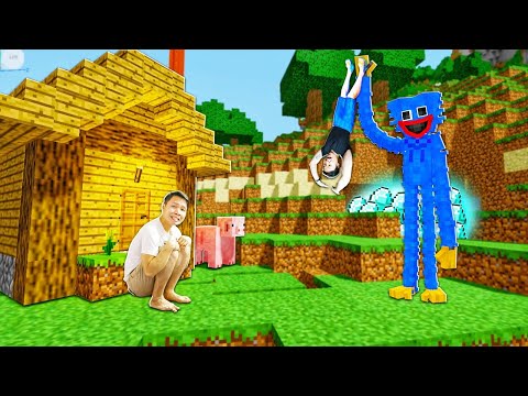 NẾU SLENDERMAN ĐI TÌM SỰ THẬT ĐÁNG SỢ VỀ HUGGY WUGGY VÀ POPPY TRONG MINECRAFT | Thử Thách SlenderMan