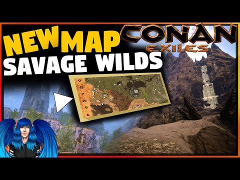 NEW CONAN MAP THE SAVAGE WILDS (COMPLETE/FREE MAP) | Conan Exiles |
