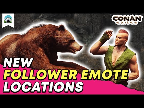 New Follower Emote Locations, Exiled Lands, Update 2.8 – Guide | Conan Exiles