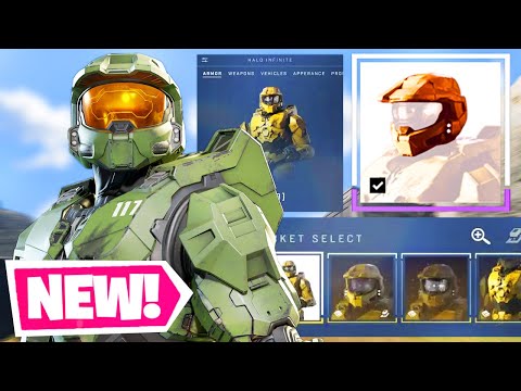 NEW MASTER CHIEF ARMOR CORE! MARK VI GEN 3 ARMOR CORE LEAKED HALO INFINITE UPDATE!