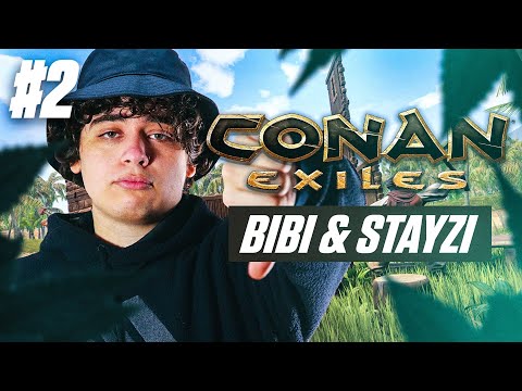 ON EST ACCRO À CONAN EXILES AVEC BIBI & STAYZI part. 2