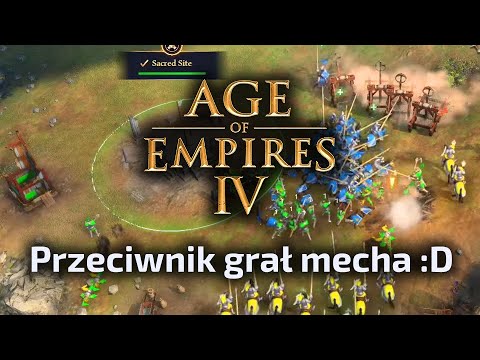 On ewidentnie grał mecha w tej grze – 2v2 – Age of Empires 4 IV – polski komentarz
