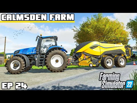 OUR NEW NEW HOLLAND TRACTOR | Calmsden Farm | Farming Simulator 22 – Episode 24