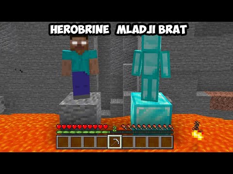 PRANKUJEM MLADJEG BRATA U MINECRAFT!