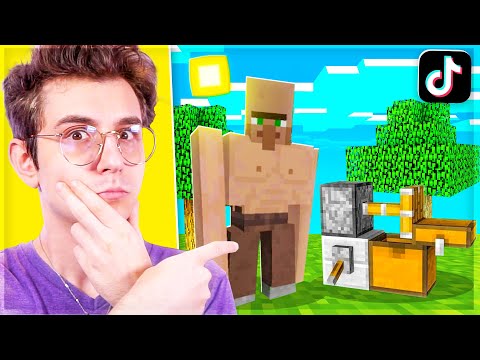 PROVO I TIK TOK PIU' VIRALI al MONDO su MINECRAFT ITA! (Ep.23)