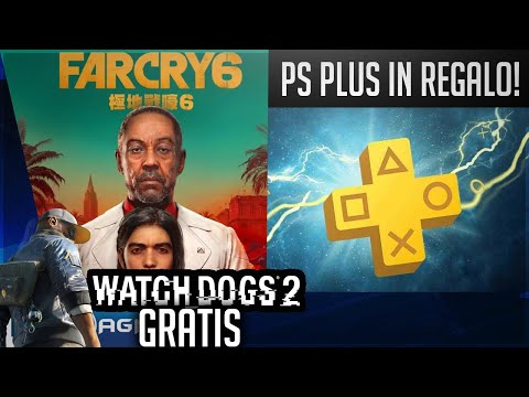 PS PLUS E WATCH DOGS 2 GRATIS, FAR CRY 6