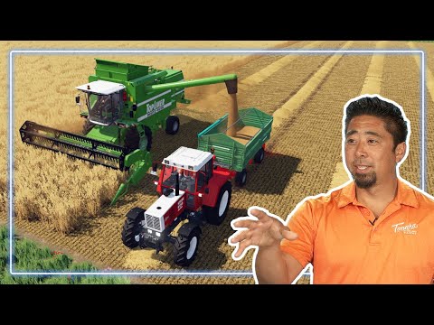 Real Farmer REACTS to Farming Simulator 22 | Experts React