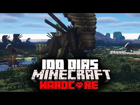 Sobreviví 100 días En Un Apocalipsis Alien En Minecraft HARDCORE… Esto fue lo que pasó (2)