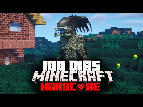Sobreviví 100 días En Un Apocalipsis Alien En Minecraft HARDCORE… Esto fue lo que pasó