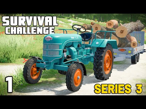 STARTING WITH $0 CAN WE FINISH WITH $10,000,000? | Survival Challenge | Farming Simulator 22 – EP 1