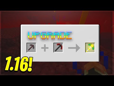 SUPER UPGRADE DEL NUOVO PICCONE IN NETHERITE! – Minecraft ITA 1.16