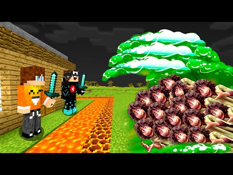 TAJNA BAZA vs TSUNAMI ENCANTO w Minecraft!