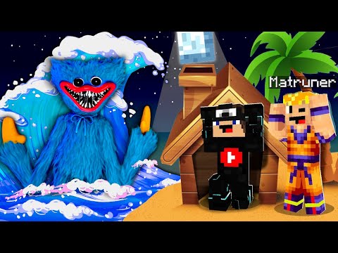 TAJNA BAZA vs TSUNAMI HUGGY WUGGY w MINECRAFT !