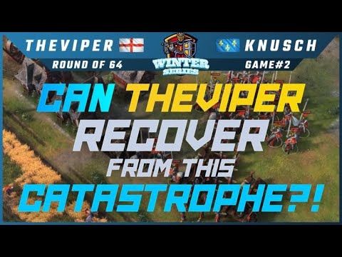 TheViper vs Knuschebar – $2,000 Winter Series – Ro64 (Game 2) – Age of Empires 4