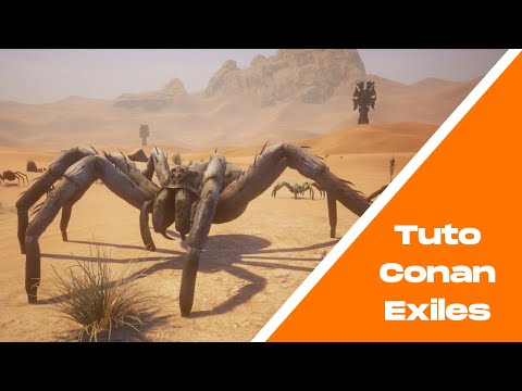 Tuto Conan Exiles – Fil de toile d’araignée, soie et soie en multiples couches