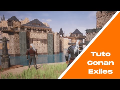Tuto Conan Exiles – Visites de bases, épisode #10 : la base RP du clan "Akhal-Teké"