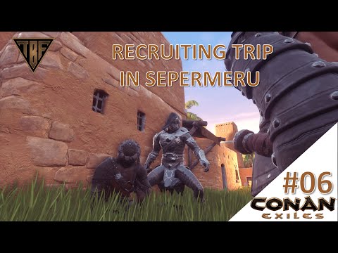 We adventured into Sepermeru! Age of Calamitous E06 Conan Exiles Modded