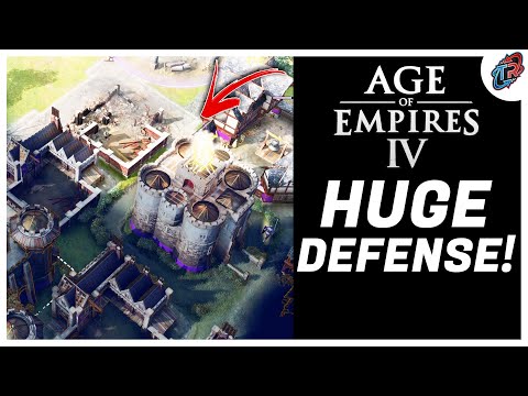 We discovered a HUGE hidden city in Age of Empires 4!