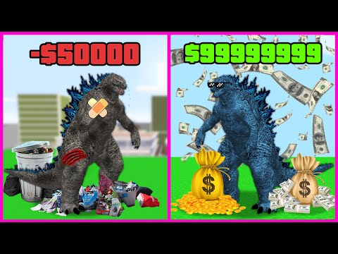 ZENGİN GODZİLLA VS FAKİR GODZİLLA! 😱 – Minecraft ZENGİN FAKİR HAYATI