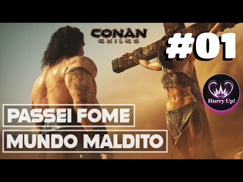 #01 CONAN EXILES | SURVIVAL TENSO | SOLO | SÉRIE GAMEPLAY PT-BR