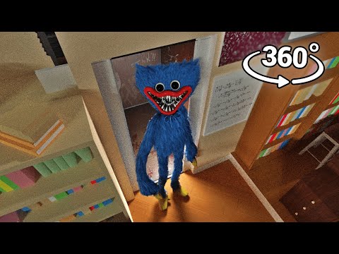 360° Huggy Wuggy enters your apartment in real life!