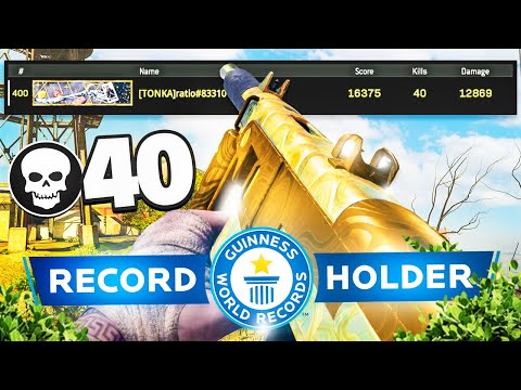 *40 KILLS* SOLO TRIOS WORLD RECORD on REBIRTH ISLAND! 🔥 (Rebirth Island Warzone)